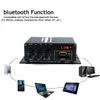 400W Car Power Amplifier 2 CH Hifi Home Subwoofer Audio Amp Stereo Sound Speaker bluetooth Remote Control Support 211011