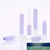 パッキングボトル5ml abs紫グラデーションリップ釉薬チューブDIYロングリップグロスオイルワンドマスカラブラシ容器口紅バームBttle