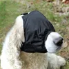 Köpek Giyim Naylon Namlu Pet Stresi Elastik Ayarlanabilir Anksiyete Katı Göz Maskesi Göz Bağlamaları Sakinleştirici Kapak Gölgelendirme Siyah
