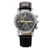 Wristwatches Classic Moda Zegarek męski Analog Kwarcowy Mężczyzna Brytyjski Styl Fałszywy Krokodyl Skórzany Business Geneva #f