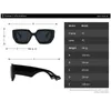 2020 Новый модельер негабаритные солнцезащитные очки для полигонов мужчина винтажный щит Cool ins Женщины солнцезащитные очки UV400279A