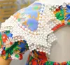 Robes de fille Robe de fille Pas de chapeau Style européen américain Été Vêtements pour enfants Bébé Enfants Princesse Fête Dentelle Revers Floral