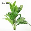 60cm 18 Fork Large Artificial Plants Plastic Monstera Leaves Tropical Palm Tree Fake Banana Tree Leaf For Home Garden Decoration 210624