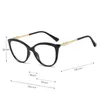 Cat Eye Eyeglasses Рамка TR90 и Spring Harge Оптическая рамка с прозрачными линзами Хорошее качество