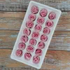 Flores decorativas grinaldas preservadas flor rosa imortal 2-3cm diâmetro dia de mães presente de vida eterno caixa de material