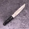 VN Pro Fight coltello militare a lama fissa in stile giapponese 440C manico in legno strumento EDC da caccia per sopravvivenza all'aperto