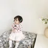 spring infant baby girl dot long sleeve T-shirt fashion clothes graphic t-shirts kids 210515