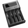 Nitecore I4 chargeur Intelli Universal 1500 mAh Max sortie e cig chargeurs pour 18650 18350 26650 10440 14500 20700 batterie