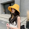 Berets عرضة بسيطة بسيطة Sun Hat Hatproof Big Brim Protect