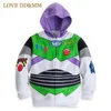 LOVE DD&MM Boys Coat Boys Girls Clothing Cartoon Classic Models Long-Sleeved Zipper Hooded Sweaters Kids Jacket 210715