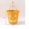 Halloween Candy buckets Gift Wrap cotton party orgnizer devil pumpkin designs portable cartoon Decor Gifts canvas bags3086615