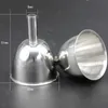 Portable Stainless Steel Lengthen Funnel Drinkware For All Hip Flasks Water Oil Bottle Kitchen Bar Baking Tools