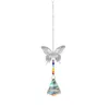 AB Color Crystal Sun Catcher Catcher украшение окна бабочка Dragonfly Hanging Prism радужная производитель радужная люстра Beadered Charms Pen4106832