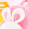 Baby Luxurys Bagskorean Backpack Plush Bunny Bag Bag Pictured Soft3565313