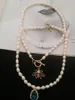 Vintage irrégulière perle naturelle ras du cou abeilles colliers pour femmes pendentif en cristal collier bijoux de fête ras de cou