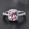 Onerain Classic 100 925 Sterling Silver 7 9mm Gemstone Birtsstone Wedding Engagement Women Ring Jewelry Whole Size 511 X079464248