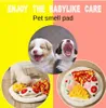 Pet yavaş besleyici köpek oyuncaklar snuffle mat koklama ped battaniye iq yiyecek arama becerileri eğitim besleme mat kedi yavrusu eğitim bulmaca oyuncak 210915