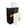 100% impression personnalisée emballage cadeau emballage artisanat sac en papier pour le jour de noël avec logo