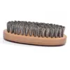 Escova de barba de cerdas de javali para homens massagem de rosto de bambu que funciona maravilhas para combater barbas e bigode rre 31 R2