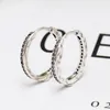 925 Sterling Silve Female Classic Jewelry Earrings White Zircon Luxury Exencllen Party Wedding Earring Ring for Women Young Girl