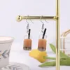 Perle lait thé vin tasse boucles d'oreilles goutte à la main océan résine dérive bouteille pendentif bijoux pour femmes