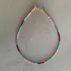 Chokers Bohemian красочное ожерелье для бусинки для женщины из шарма из изящных аксессуаров из изящные аксессуары подарок модные украшения просто