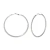 Fashionable Crystal Hoop Earrings For Women Large Rhinestone Circle Fashion 2021 Big Round Jewelry Gift & Huggie