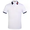 2021 Mens Stylist Polo Camisetas Luxo Itália Masculino Designer Roupas de Manga Curta Moda Casual Homens Camiseta Tamanho M-3XL