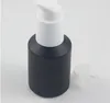 Flacone cosmetico all'ingrosso con pompa per lozione da 60 ml, flaconi vuoti per siero in vetro smerigliato rotondo colorato SN5521