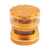 63mm 4 Layers Herb Grinder other smoking accessories Cali Crusher Tobacco Herbs Aluminum alloy Grinders Cigarette Machine Scraper 2982695