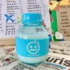 Creative mini plastic water Tumblers portable handle solid color sports small capacity cups easily cute cup
