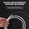 Dissolvant de bouchons de trous de vidange de réfrigérateur, nettoyage de drague, brosse à récurer Flexible pour réfrigérateur, outil de nettoyage ménager de dragage d'eau