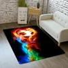 Tapis 3D Chambre Tapis Football Garçons Jouer Tapis Tapis Pour La Maison Salon Décor Cuisine Tapis Parent-Enfant Jeux Football Sol Zone