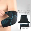 WorthWhile 1 PC Cuscinetti di supporto per gomito a compressione Tutore elastico per uomo Donna Pallacanestro Pallavolo Fitness Protettore maniche braccio