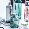 Vintage stijl multicololr klassieke glazen fles nordic ins stijlen kleine hydrocultuur knop vaas voor thuis bruiloft middelpunt decor 211215