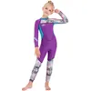 Swim Wear Kids Diving Suit Neoprene One Piece Long Sleeves UV Protection Swimwear Wetsuit Swimsuit Children Boys Girls