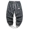 Jeans con stampa Hip Hop per uomo Pantaloni larghi con coulisse vintage stile pantaloni in denim stampato maschile Plus Size 5XL Streetwear 210601