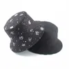 Constellation Galaxy Stars Skriv ut Panama Hat Cap Reversible Bucket Summer Sun S för kvinnor Män Gorro