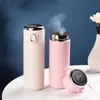 Aço inoxidável Smart Thermos Thermos Temperatura Display Flasks de Vácuo Caneca Chá Caneca de Leite Thermo Garrafa de Água 210913