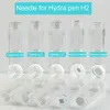 10PCS HYDRA إبرة 3 ملليلتر خرطوشة حاوية حاوية هيدرابين H2 microneedling ميسوثيرابي ديرما الأسطوانة ديمر القلم