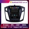 2 + 32G車DVD GPSマルチメディアビデオラジオプレーヤー用フォーカス3 Mk 3 2011-2017 2Din Android 10.0 DSPサポート360カメラ4G