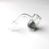 25mm OD Sarı Mavi Yeşil Kırmızı Kum Termokromik Kova Domeless Termal Banger Çivi 100% Kuvars 14mm 18mm Erkek Kadın