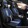 Car Seat Covers Motocovers For Sedan SUV Durable Leather Universal Five Seats Set 5 Seater P43901