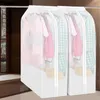 保管袋防塵ワードローブ服バッグ衣服スーツコートカバープロテクター家族の吊り下げオーガナイザー