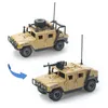 2021 guerre mondiale 2 WW2 armée militaire soldat ville Police SWAT 88MM anti-char pistolet armure véhicule blocs de construction briques enfants jouets Y1130