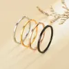 2mm titanium ring fashion rose gold lovers rings mix size 4 to 11