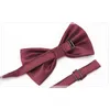 Mannen banden mode vlinder partij bruiloft strikje voor jongens meisjes snoep effen kleur bowknot hele accessoires bowtie