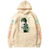 Harajuku Anime My Hero Academia Midoriya Deku Hooded Sweatshirt Fashion Cartoon Clothes Winter Long-Sleeved Casual Women Hoodies Y0804