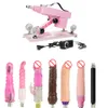 AKKAJJ Sex Furniture Machine Gun Control de ángulo ajustable Unisex con conector 3XLR Dildos para mujer