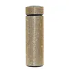 Diamond Water Bottle LED Temperature Display Tumbler with Smart Touch Screen Stainless Steel Insulated Rhinestone Kettle